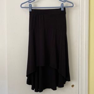 Women’s a new day Hi-low skirt XS black